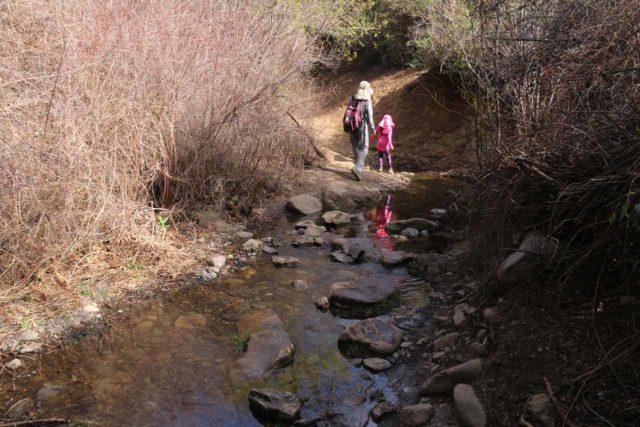 Rose_Valley_Apr_17_013_04022017 - Tahia and Julie going past one of the creek crossings en route to Rose Valley Falls