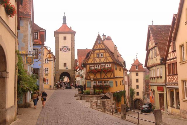 We recognized that we didn't need to spend the night at Bamberg and instead added a night in Rothenburg ob der Tauber. As you can see from this photo, it was worth taking advantage of the free cancellation to realize this change without a penalty