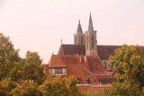 Rothenburg_209_07232018 - Looking back towards the St James Church in Rothenburg ob Der Tauber from the town wall