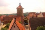 Rothenburg_340_07232018 - Looking back towards the Siebers Tower from the city wall in Rothenburg ob Der Tauber