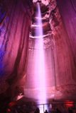 Ruby_Falls_082_20121026 - You're most likely going to see Ruby Falls photos in this color because the light stays this color for most of the time
