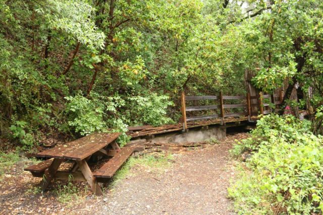 Rush_Creek_Falls_097_05202016 - Passing by some more far-flung picnic tables and relics further away from the scenic flumes on the South Yuba Independence Trail West
