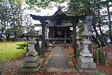Sakata_056_07072023 - Checking out a shrine on the backside of the Sankyo Soko Storehouses Site in Sakata
