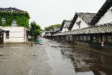 Sakata_105_07072023 - Looking back along both rows of the Sankyo Soko Storehouses in Sakata