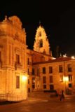 Salamanca_338_06072015 - Julie and Tahia passing through the Plaza Juan XXIII at night