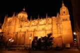 Salamanca_345_06072015 - Looking back towards the New Cathedral at night time