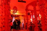 Salzburg_029_07012018 - Inside the red lighted interior of the Taj Mahal Restaurant in Salzburg
