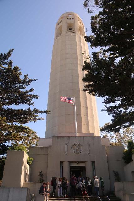 San_Francisco_317_04202019 - Prior to visiting Memorial County Park and Pomponio Falls, we had left the charming city of San Francisco, including the Coit Tower which yielded commanding views of the city and the bay