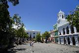 San_Juan_026_04142022 - Looking across the Plaza de Armas in Viejo San Juan