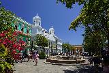 San_Juan_045_04142022 - Another look at the Plaza de Armas and the fountain in Viejo San Juan