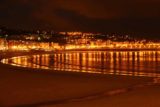 San_Sebastian_107_06142015 - Strolling along the Playa de la Concha at night in San Sebastian