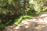 San_Ysidro_Falls_014_04012017 - The trail junction with McMenemy Trail, which went left.  I kept right to stay on the San Ysidro Trail