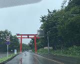 Sankai_Falls_002_iPhone_07212023 - Passing through some red torii gate on the way to the Sankai Falls