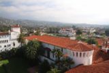 Santa_Barbara_15_188_02162015 - Looking over some Spanish-tiled rooftops of the Old Courthouse from the Clock Tower