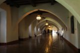 Santa_Barbara_17_090_04012017 - Looking down an arched corridor in the Santa Barbara Courthouse