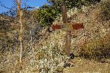 Santa_Paula_Canyon_360_02052021 - Some kind of memorial for someone who must have lost her life here at the Santa Paula Canyon Falls