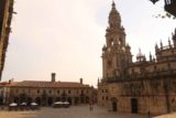 Santiago_de_Compostela_075_06082015 - Checking out the tower and the side of the Catedral de Santiago de Compostela from the Praza da Quintana