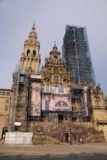 Santiago_de_Compostela_106_06082015 - Looking back at the heavily scaffolded facade of the Catedral de Santiago de Compostela