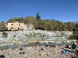 Saturnia_005_iPhone_11182023 - Contextual frontal look at the impressive Cascate del Mulino