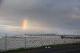 Savaii_Ferry_006_11142019 - Looking towards a bright rainbow in the distance as we were waiting for the arrival of the Savai'i Ferry at the Mulifanua Ferry Wharf
