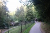 Scheidegger_Waterfalls_008_06232018 - Walking alongside the locked animal park for the Scheidegger Waterfalls