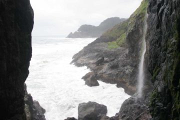 This Oregon Coast Waterfalls page is what we put together to honor the plethora of nameless and named waterfalls that dive right onto a beach or into the ocean.  We find...