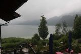 Seespitz_004_06242018 - Looking out towards Weissensee from our apartment at Seespitz, where it was clearly raining this morning