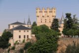 Segovia_373_06062015 - Looking back at the Alcazar de Segovia from the Calle del Socorro