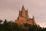 Segovia_497_06062015 - A near sunset view of the backside of the Alcazar de Segovia
