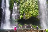 Sekumpul_187_06212022 - Mom and some dudes messing around at the base of the Fiji Waterfalls