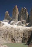 Sendero_Torres_del_Paine_118_12252007 - Full context of the glacier-fed streaks beneath Las Torres del Paine