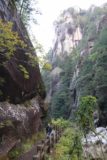 Senga_Falls_050_10172016 - Appreciating the verticality of the Shosenkyo Gorge downstream of Senga Falls