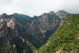 Seoraksan_306_06132023 - Finally glimpsing the granite peaks harboring the Towangseong Falls