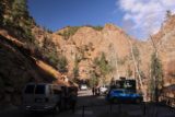 Seven_Falls_CO_027_03232017 - At the end of the Seven Falls Road where there were gift shops, a restaurant, and lots of shuttles waiting to haul people down to the entrance