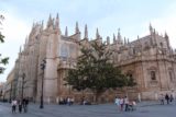 Sevilla_025_05242015 - Looking back at the Sevilla Cathedral before it got dark