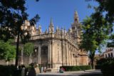 Sevilla_075_05252015 - Looking back at the Catedral de Sevilla from the entrance to the Real Alcazar de Sevilla