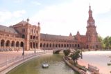 Sevilla_333_05252015 - Looking back at the Plaza de Espana from the other end of its semi-circle