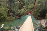 Shanlinhsi_106_10312016 - On the suspension bridge near the Songlong Rock Waterfall