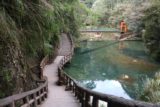 Shanlinhsi_230_10312016 - Going back to the suspension bridge after checking out the Songlong Rock Waterfall one last time