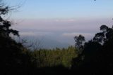 Shanlinhsi_468_10312016 - Looking back over the inversion layer of dark clouds that were probably a combination of steam and pollution as seen from the Chinglong Waterfall Trail