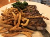 Sheffields_005_iPhone_08132017 - Another go at ribeye steak at Sheffield's in Flagg Ranch
