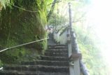 Shifen_Waterfall_165_11042016 - Going up the steps alongside the Shifen Waterfall