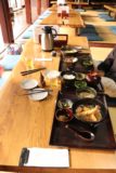 Shirakawa_023_10202016 - Checking out our food at the restaurant at the entrance to Ogimachi and the Shirakawago area