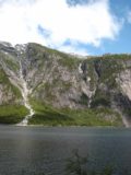 Simadalen_019_jx_06252005 - Looking towards more streaking waterfalls across the fjord near Simadalen