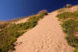 Sleeping_Bear_Dunes_015_10022015 - A part of the Sleeping Bear Dunes where there was a measuring stick showing how far the dunes have traveled