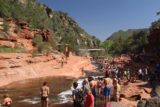 Slide_Rock_SP_073_04132017 - Back at the crazy busy scene around Slide Rock, which was quite the happening spot during our visit in April 2017