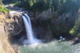 Snoqualmie_Falls_17_016_07292017 - A close-up view of Snoqualmie Falls and its large plunge pool in late July 2017