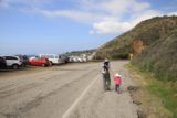 Solstice_Canyon_Falls_14_004_04132014 - Tahia and Julie walking along the road back down towards Solstice Canyon