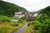 Soutaki_099_07072023 - Heading back down the steps to return to the Tsubame Onsen village