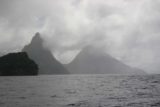 St_Lucia_Boat_Tour_021_11302008 - Looking towards the Pitons in rainy weather